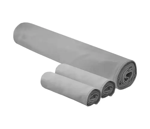 Sporta Dvieļu Komplekts 3 Pcs Tumši Pelēks Vidaxl