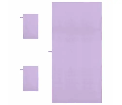 Spordirättide Komplekt 3 Pcs Lilla Polüester Ja Polüamiid