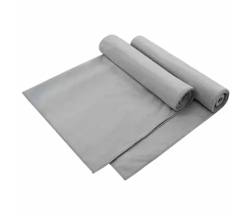 Āra Krēsla Dvieļi 2 Pcs Tumši Pelēka 130 X 60 Cm Vidaxl