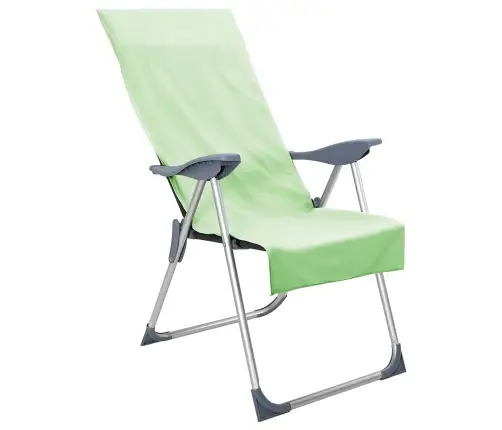 Välis Tooli Rätikud 2 Pcs Roheline 130 X 60 Cm