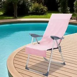 Āra Krēsla Dvieļi 2 Pcs Rozā 130 X 60 Cm Vidaxl