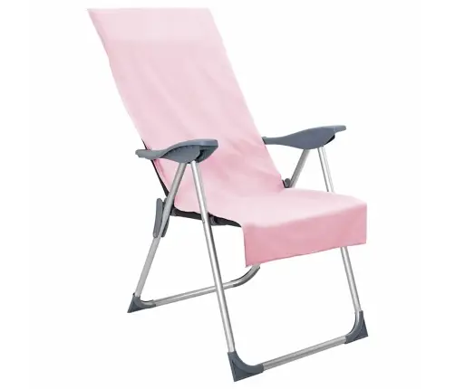 Āra Krēsla Dvieļi 2 Pcs Rozā 130 X 60 Cm Vidaxl