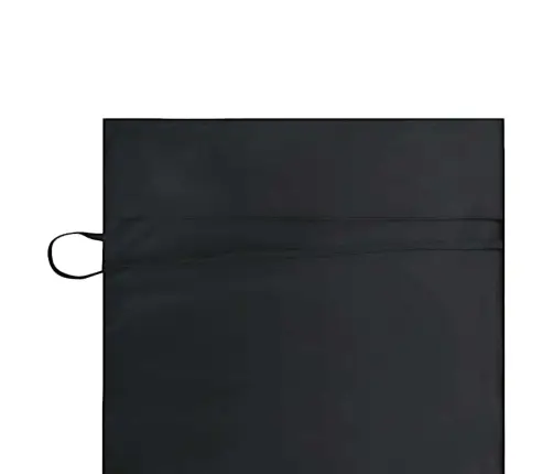 Päikesevoodi Linad 2 Pcs Must 210 X 75 Cm