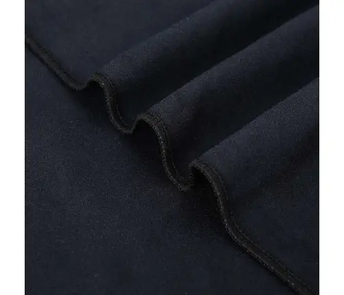 Päikesevoodi Linad 2 Pcs Must 210 X 75 Cm