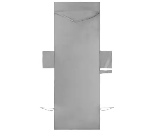Päikesevoodi Linad 2 Pcs Tumehall 210 X 75 Cm