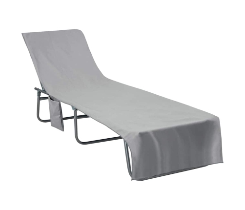 Gulinčio Rankšluosčiai 2 Pcs Tamsiai Pilka 210 X 75 Cm