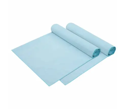 Sauļošanās Dvieli 2 Pcs Zila 210 X 75 Cm Vidaxl