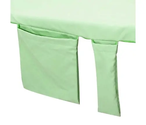 Sauļošanās Dvieli 2 Pcs Zaļa 210 X 75 Cm Vidaxl