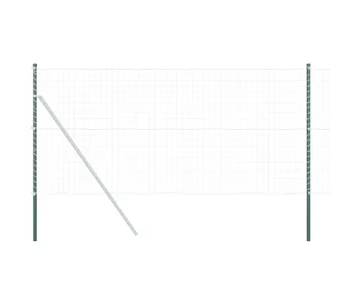 Aiapost 2 Pcs Roheline Pulbervärvitud Teras