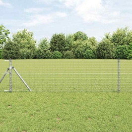 Žoga Stabi 2 Pcs Sudraba 60 Cm Pulverkrāsots Tērauds Vidaxl