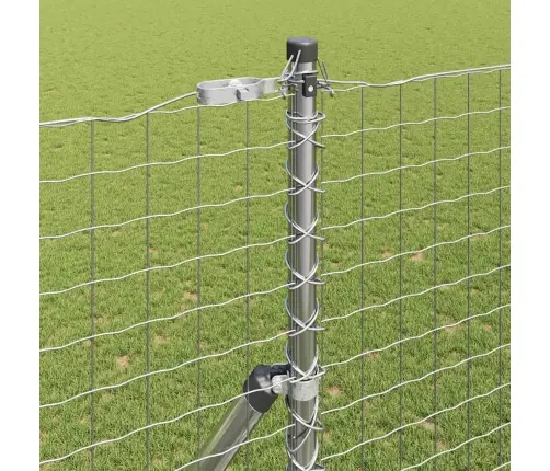 Žoga Stabi 2 Pcs Sudraba 210 Cm Cinkots Tērauds Vidaxl