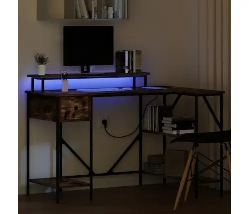 Galds Dūmakaina Ozolkoka 120 X 79 X 86.5 Cm Inženierijas Koks Vidaxl