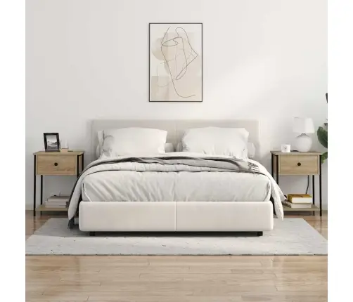 Šalia Lovos Spintelė Su Stalčių Sonoma Ąžuolas 42 X 41 X 56 Cm