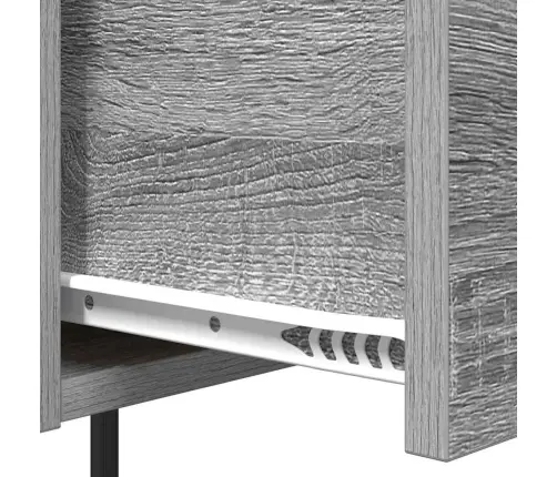 Nakts Skapītis Pelēka Sonomas Ozola 42 X 41 X 56 Cm Vidaxl