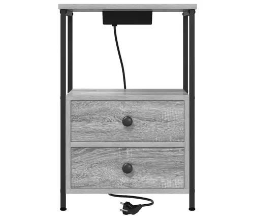 Öölambi Kapp Sahtliga Hall Sonoma 40 X 31 X 60 Cm Tehispuit