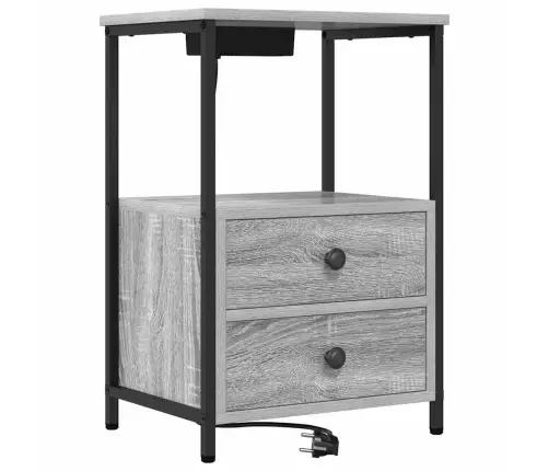 Öölambi Kapp Sahtliga Hall Sonoma 40 X 31 X 60 Cm Tehispuit