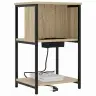 Öölambi Kapp 2 Pcs Sonoma Tamm 38 X 31 X 61 Cm Tehispuit