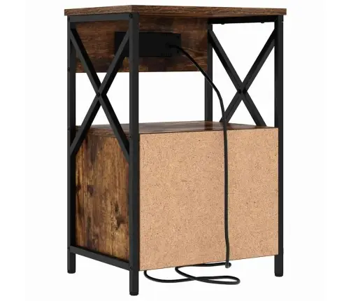 Öölambi Kapp Suitsetatud Tamm 40 X 31 X 60 Cm Tehispuit