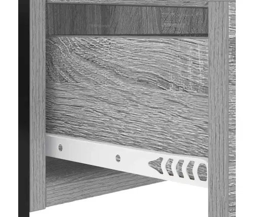 Nakts Skapītis Pelēka Sonomas Ozola 40 X 31 X 60 Cm Vidaxl