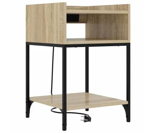Gultas Skapji Ar Plauktu 2 Pcs Sonomas Ozola 40 X 40 X 61 Cm Vidaxl Gultas Skapji Ar Plauktu 2 Pcs Sonomas Ozola 40 X 40 X 61 Cm Vidaxl