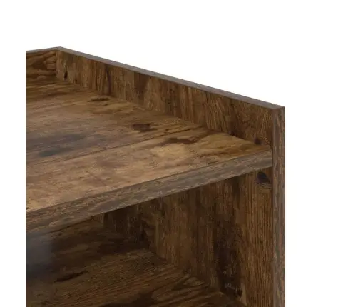 Naktinis Staliukas Su Lentyna Dūminio Ąžuolo 40 X 40 X 61 Cm