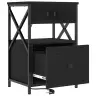 Gultas Skapji Ar Atvilktni 2 Pcs Melns Ozols 40 X 31 X 60 Cm Vidaxl Gultas Skapji Ar Atvilktni 2 Pcs Melns Ozols 40 X 31 X 60 Cm Vidaxl