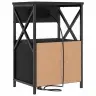 Gultas Skapji Ar Atvilktni 2 Pcs Melns Ozols 40 X 31 X 60 Cm Vidaxl Gultas Skapji Ar Atvilktni 2 Pcs Melns Ozols 40 X 31 X 60 Cm Vidaxl