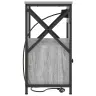 Gultas Skapji 2 Pcs Pelēka Sonomas Ozola 40 X 31 X 60 Cm Vidaxl