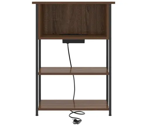 Öölambi Kapp Pruun Tamme 55 X 31 X 76 Cm Tehispuit