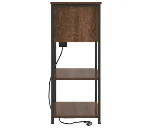 Öölambi Kapp Pruun Tamme 55 X 31 X 76 Cm Tehispuit