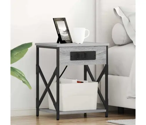 Nakts Skapītis 2 Pcs Pelēka Sonomas Ozola 41 X 31 X 51 Cm Vidaxl Nakts Skapītis 2 Pcs Pelēka Sonomas Ozola 41 X 31 X 51 Cm Vidaxl