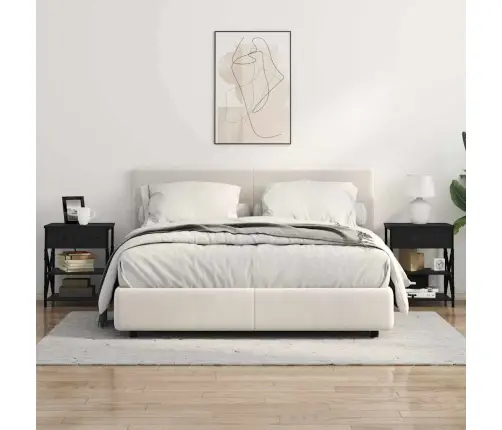 Öölambi Kapp Riiuliga Must Tamm 41 X 31 X 51 Cm Tehispuit