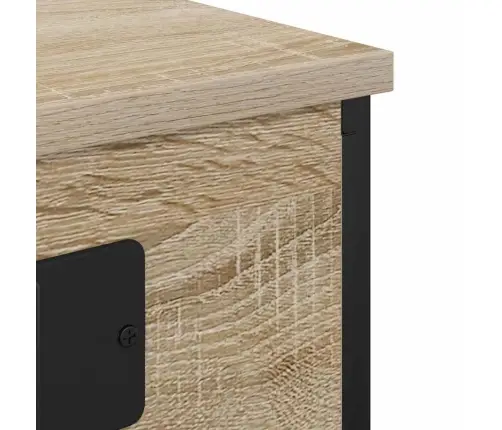 Šalia Lovos Spintelė 2 Pcs Sonoma Ąžuolas 41 X 31 X 51 Cm