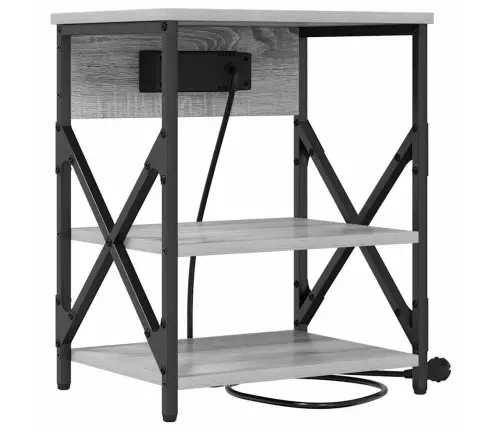 Öölambi Kapp Riiuliga Hall Sonoma 41 X 31 X 51 Cm Tehispuit