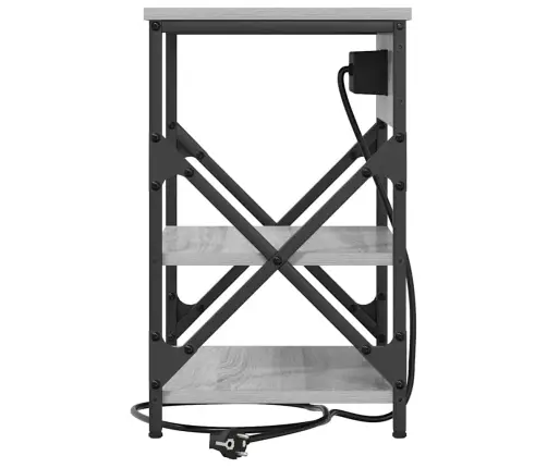 Öölambi Kapp Riiuliga Hall Sonoma 41 X 31 X 51 Cm Tehispuit