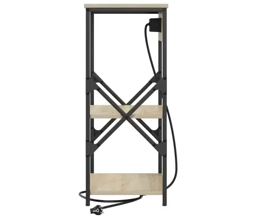 Gultas Skapji Ar Plauktu 2 Pcs Sonomas Ozola 41 X 31 X 76 Cm Vidaxl