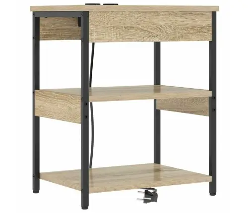 Nakts Skapītis Sonomas Ozola 41 X 31 X 51 Cm Inženierijas Koks Vidaxl