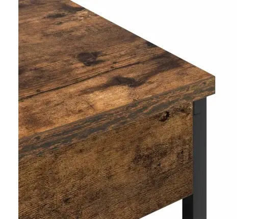 Nakts Skapis Ar Uzlādes Staciju Ar Plauktu Dūmakaina Ozolkoka Vidaxl