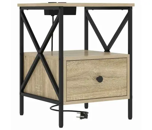 Šalia Lovos Spintelė Sonoma Ąžuolas 41,5 X 40,5 X 55 Cm