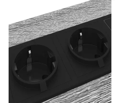 Šalia Lovos Spintelė 2 Pcs Pilkas Sonoma 40 X 31 X 60 Cm