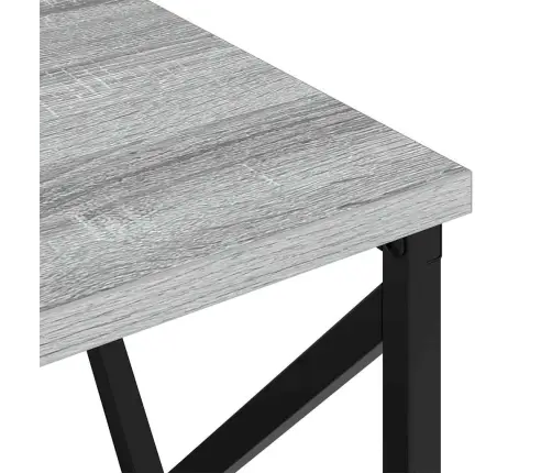 Šalia Lovos Spintelė 2 Pcs Pilkas Sonoma 40 X 31 X 60 Cm