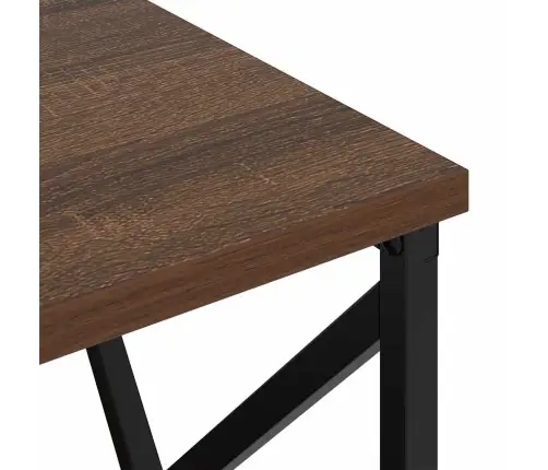 Naktinis Staliukas Su Įkrovimo Stotimi Su Stalčių Ruda Ąžuolo