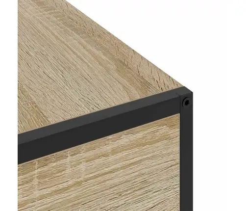 Nakts Skapītis Sonomas Ozola 40 X 27 X 76 Cm Inženierijas Koks Vidaxl