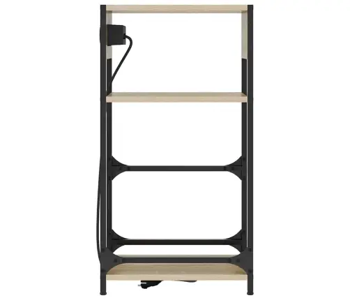 Nakts Skapītis Sonomas Ozola 40 X 27 X 76 Cm Inženierijas Koks Vidaxl