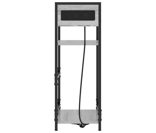 Nakts Skapītis Pelēka Sonomas Ozola 40 X 27 X 76 Cm Vidaxl