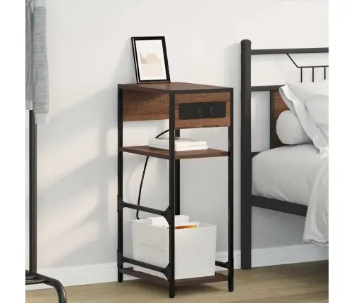 Öölambi Kapp Pruun Tamme 40 X 27 X 76 Cm Tehispuit