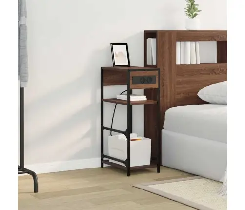 Öölambi Kapp Pruun Tamme 40 X 27 X 76 Cm Tehispuit