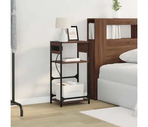 Öölambi Kapp Pruun Tamme 40 X 27 X 76 Cm Tehispuit