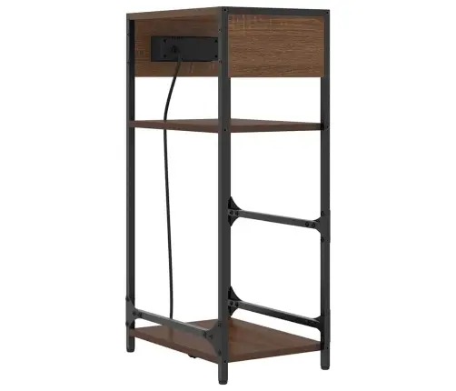 Öölambi Kapp Pruun Tamme 40 X 27 X 76 Cm Tehispuit