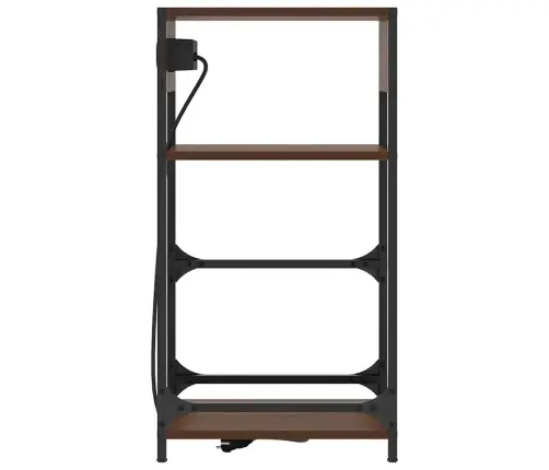 Öölambi Kapp Pruun Tamme 40 X 27 X 76 Cm Tehispuit